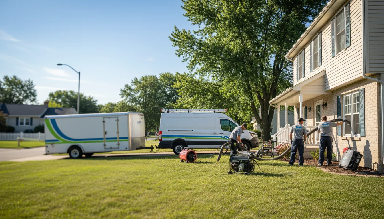Flooded Basement Restoration And Cleanup With Repair in Buffalo Center, IA near me
